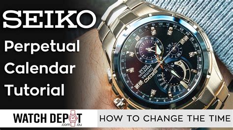 Setting a Perpetual Calendar Watch