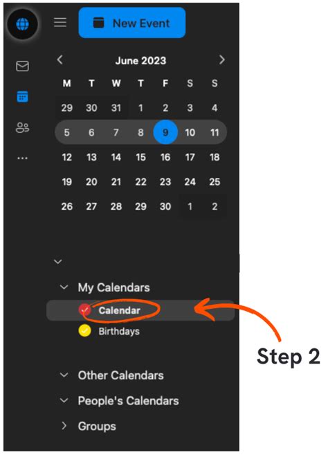 Setting Up Your Hidoe Calendar