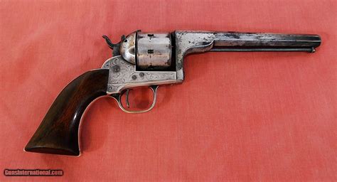 A vintage revolver with a unique design