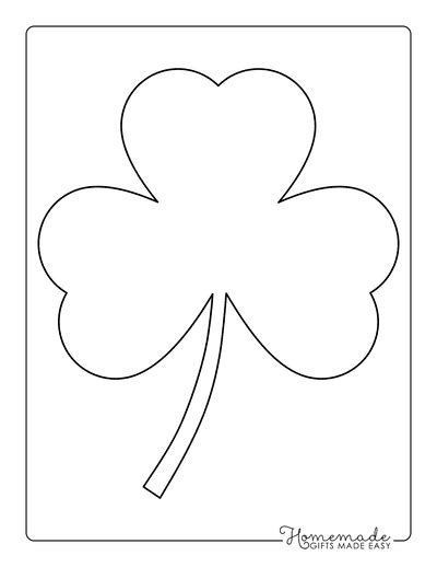 Shamrock printable examples