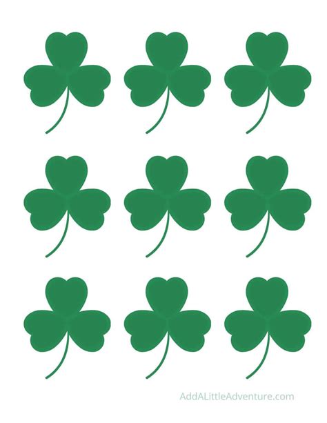 Shamrock printables