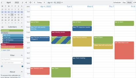 Sharing Your Calendar with Others