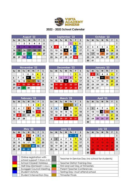 Sharing VUSD Calendar