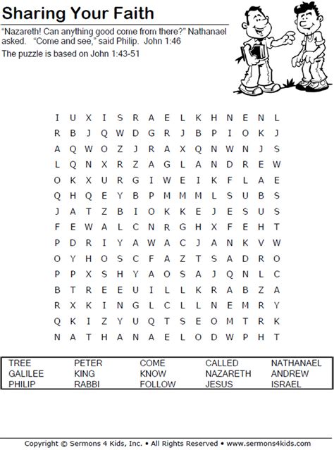 Description of Sharing Word Search