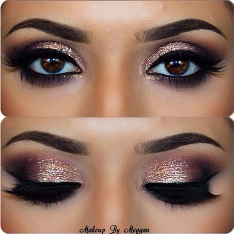 Shimmery Eye Look