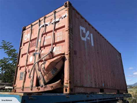 Damaged Shipping Containers