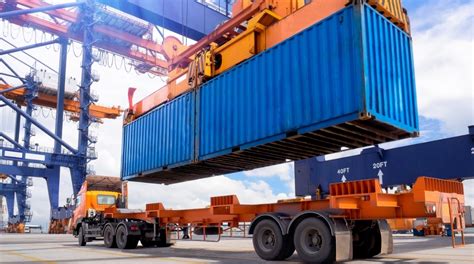 Loaded Shipping Containers