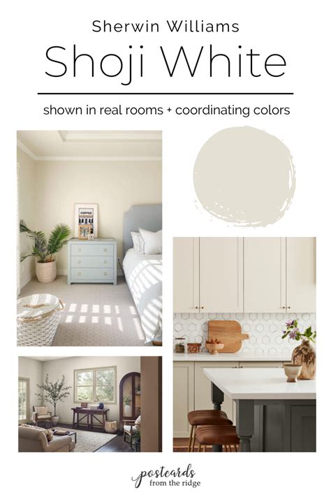 Shoji White color palette inspiration