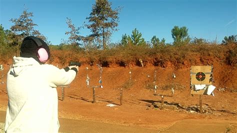 Sig P250 Target Shooting