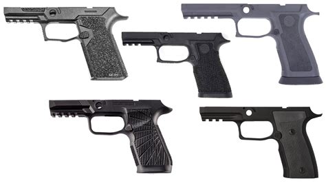 Sig P320 Grip Module Types Comparison