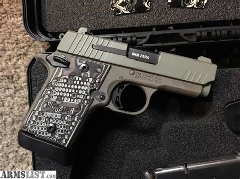 Sig P938 pistol customization options