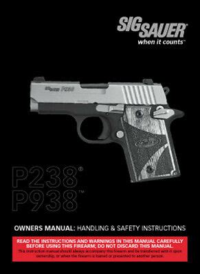 Sig Sauer P938 Owners Manual