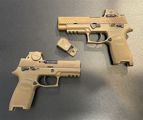 Sig Sauer Pistol with Aimpoint Micro