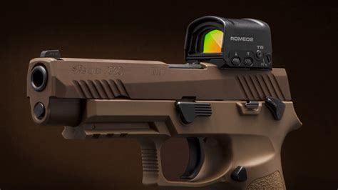 Sig Sauer Pistol with Bushnell RXS-100