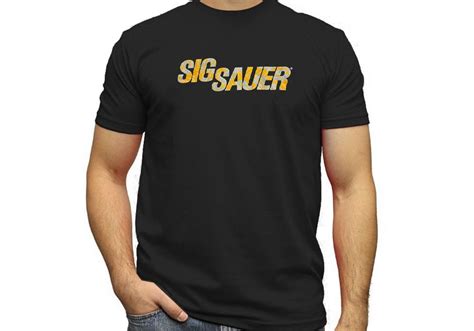 Sig Sauer T-Shirt with Jeans