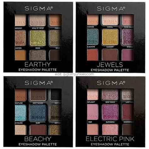 Sigma Eyeshadow Palette Where to Buy