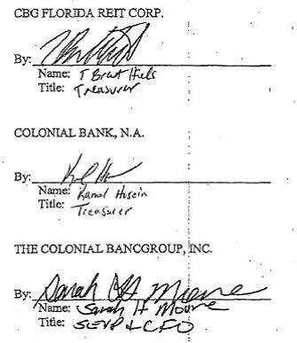 The Role of Signature Blocks