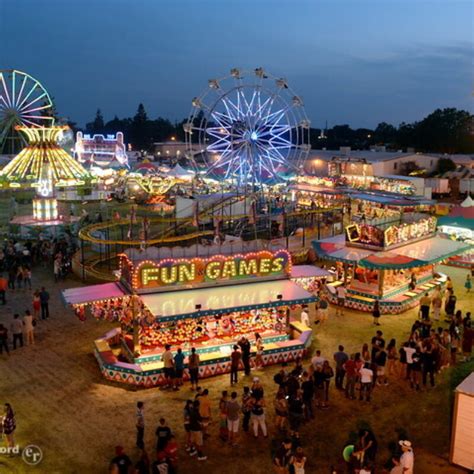 Aerial view of the Silver Dollar Fairgrounds