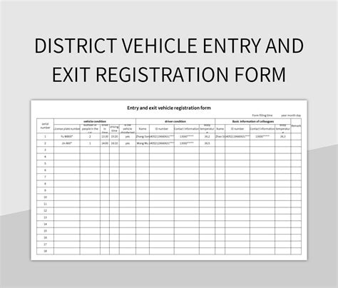 Simplified Vehicle Registration