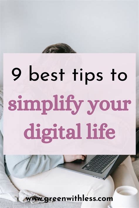 Simplify your digital life