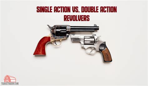 Single-action vs double-action mechanism comparison