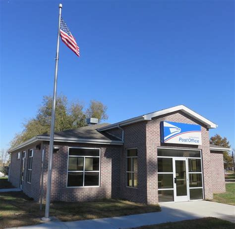 A picture of the Skidmore Post Office's interior