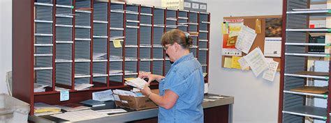 A picture of the Skidmore Post Office's preservation efforts