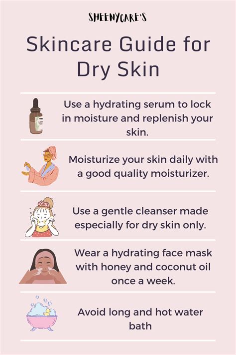 Skincare tips for dry skin