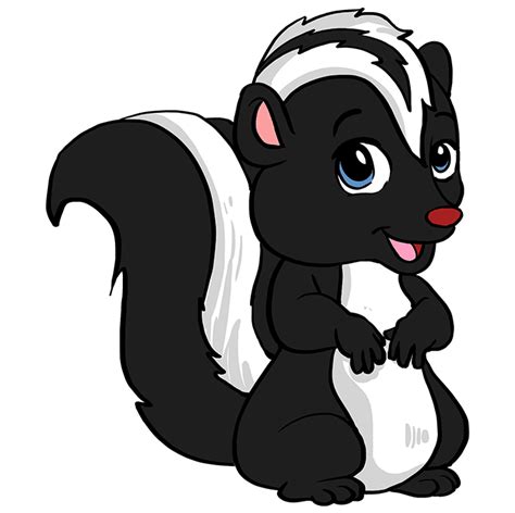 Skunk drawing 2