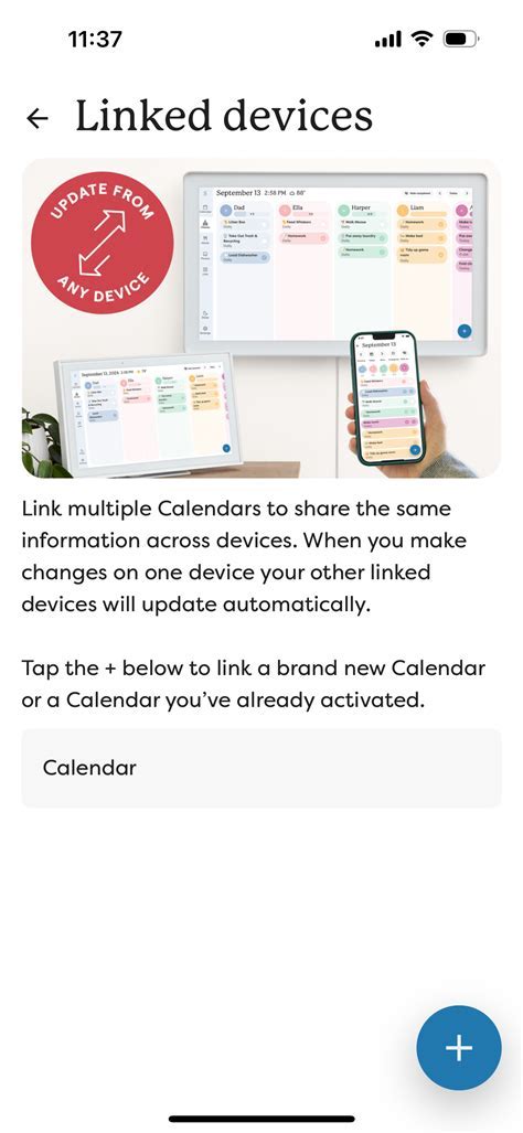 Skylight Calendar Integration