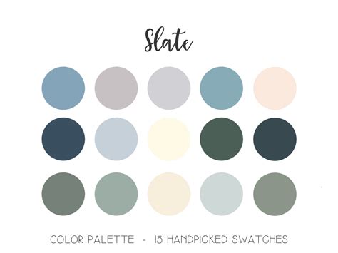 Slate Blue Color Palette