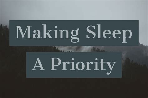 Prioritize sleep for better rest and relaxation