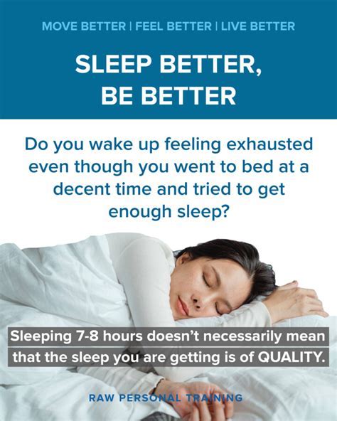 Improving sleep quality