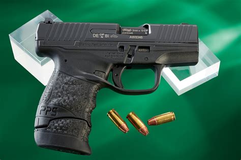 Walther 9mm PPS slim design and lightweight construction