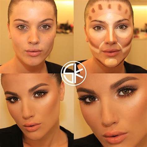 Slimmer Face Contour Technique