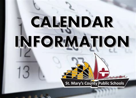 SMCPS School Calendar Resources