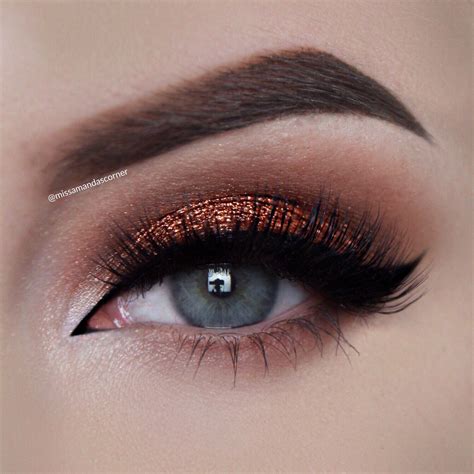 Smoky Eye with Copper