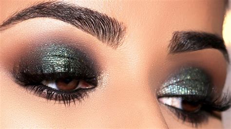 Smoky Eyes Blue Green Look