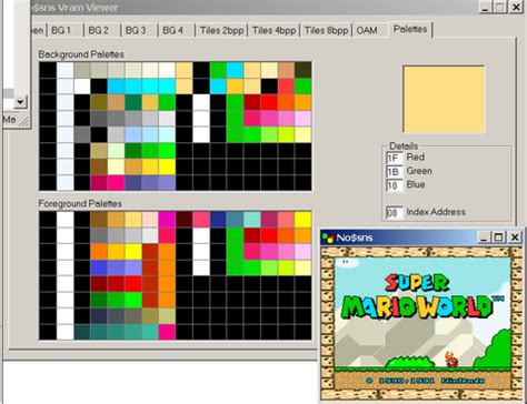 SNES Color Palette Breakdown