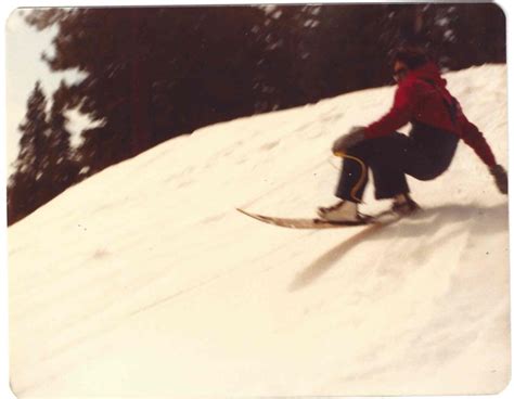 Snowboarding in 1981