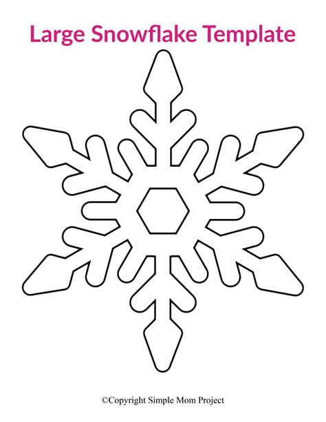 Snowflake Printable