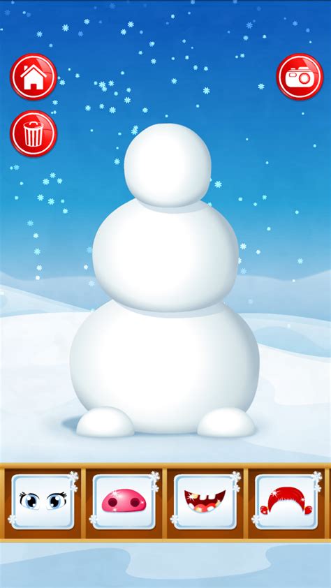 Snowman-themed games for kids