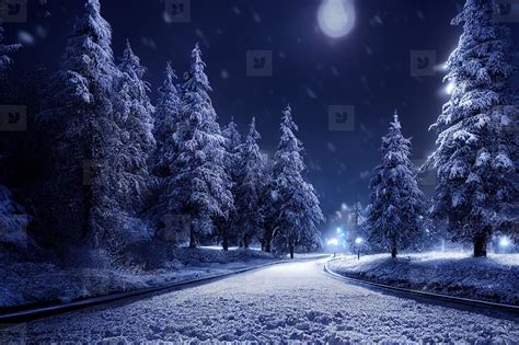 Snowy Night