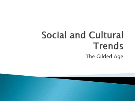 Social and cultural trends of 1964