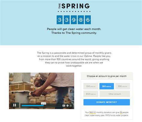 Social Landing Examples