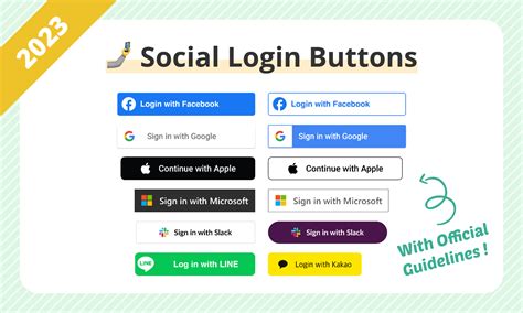 Social login solutions