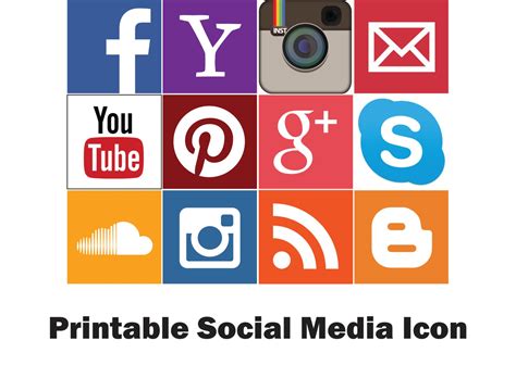 Social Media Printables