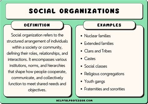 Social organization that affects carrying capacity