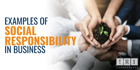 Socially Responsible Business Practices