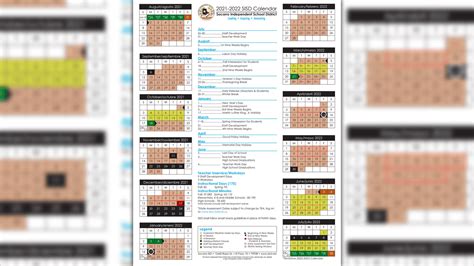 Socorro ISD Calendar Image 1